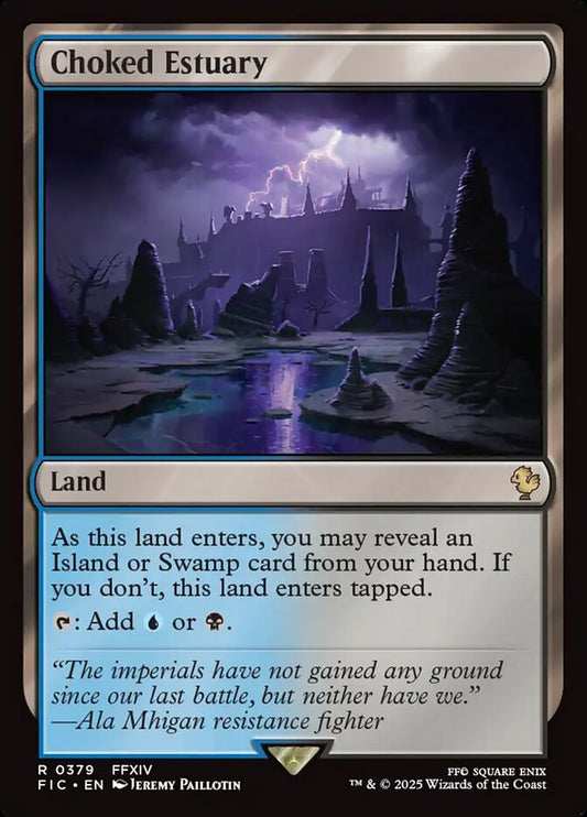 MTG Card Title: Choked Estuary FIC/379