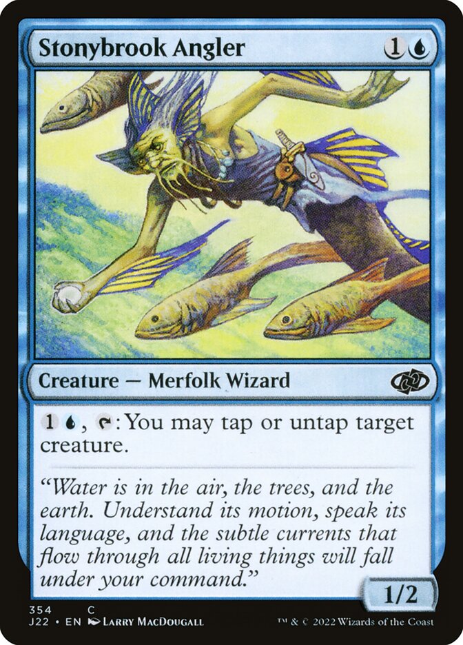 MTG Card Title: Stonybrook Angler J22/354