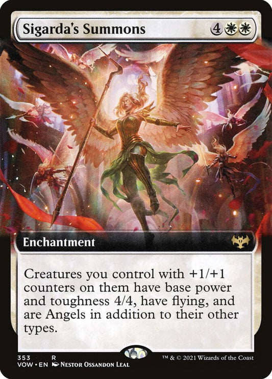 MTG Card Title: Sigarda's Summons VOW/353