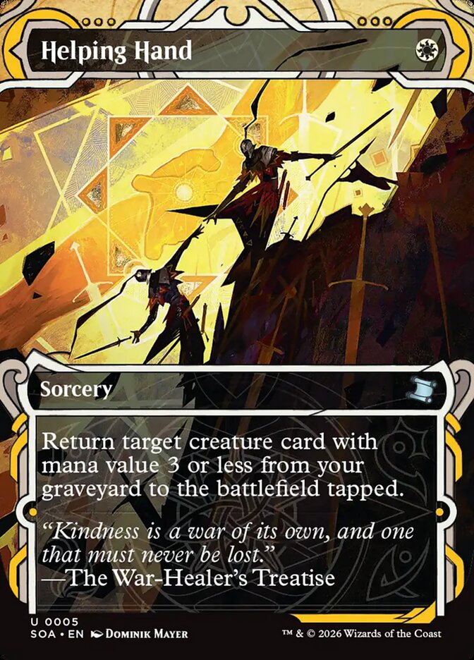 MTG Card Title: Helping Hand SOA/5