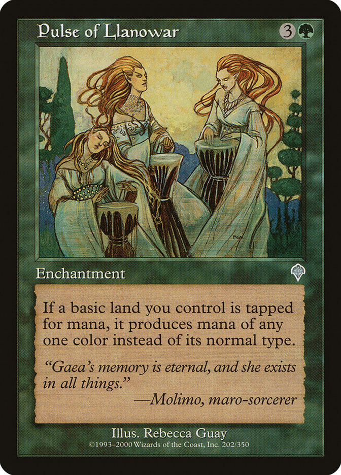 MTG Card Title: Pulse of Llanowar INV/202