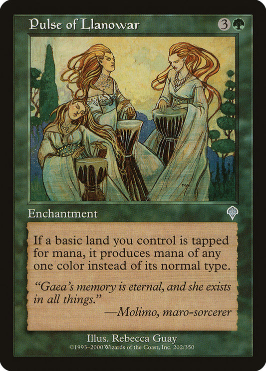 MTG Card Title: Pulse of Llanowar INV/202