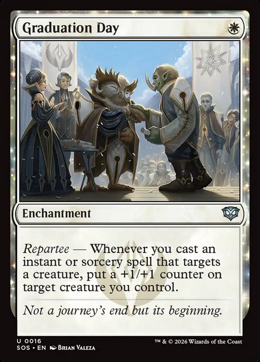 MTG Card Title: Graduation Day SOS/16
