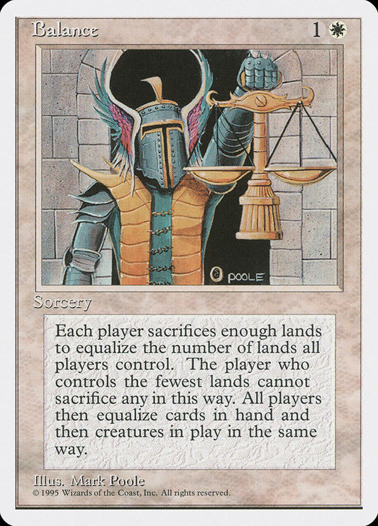 MTG Card Title: Balance 4ED/6