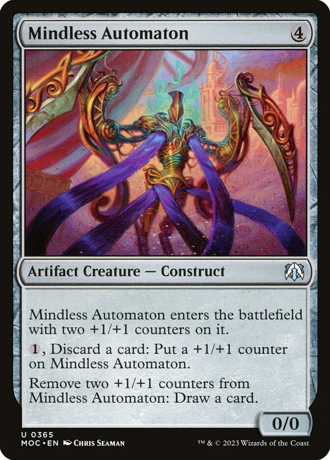 MTG Card Title: Mindless Automaton MOC/365