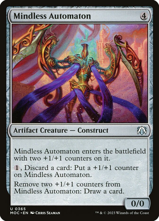 MTG Card Title: Mindless Automaton MOC/365