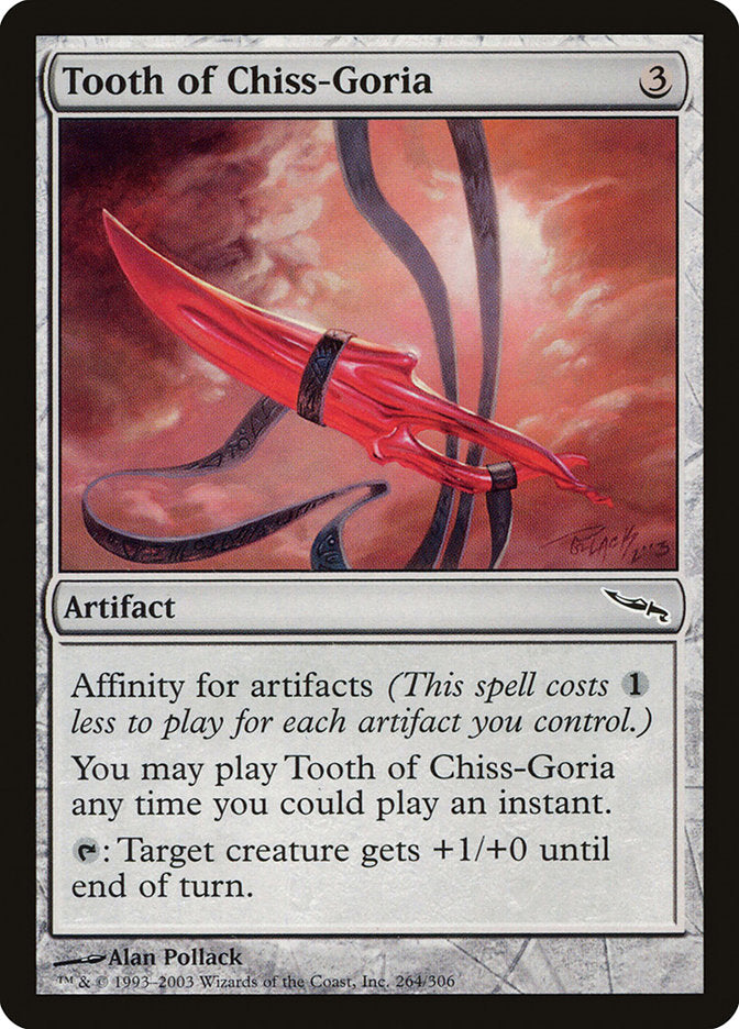 MTG Card Title: Tooth of Chiss-Goria MRD/264