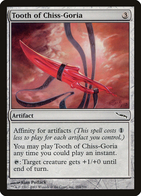 MTG Card Title: Tooth of Chiss-Goria MRD/264