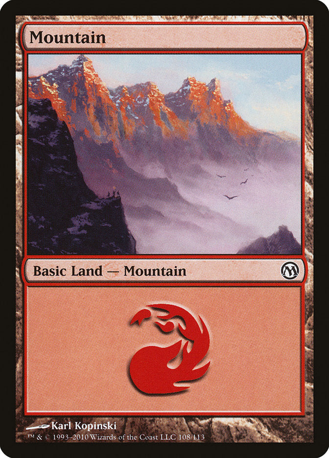 MTG Card Title: Mountain DPA/108