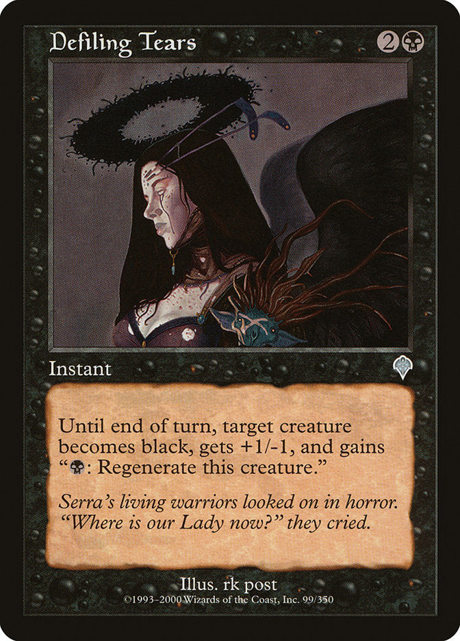 MTG Card Title: Defiling Tears INV/99