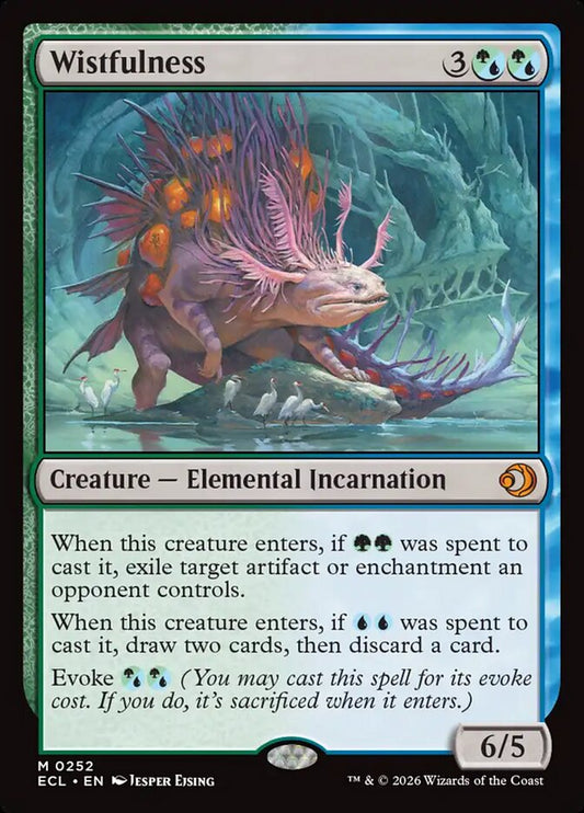 MTG Card Title: Wistfulness ECL/252