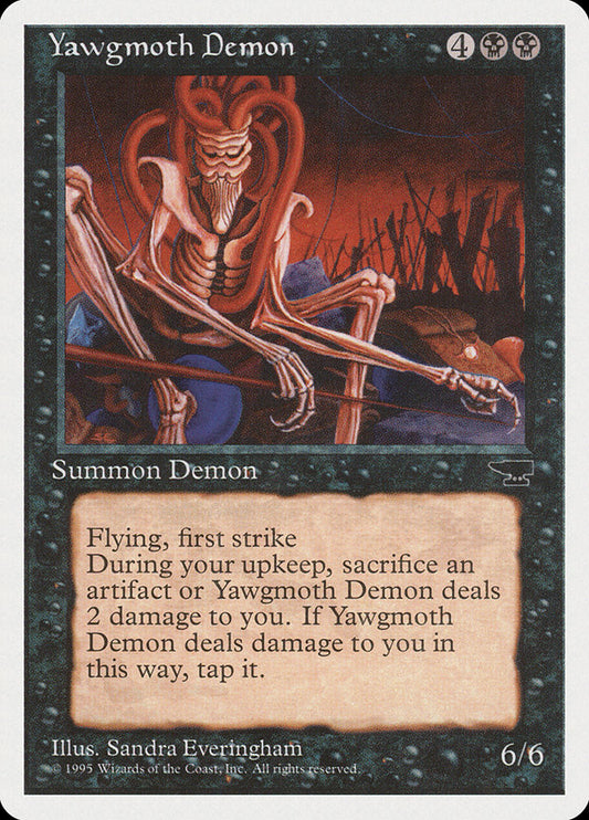 MTG Card Title: Yawgmoth Demon CHR/42