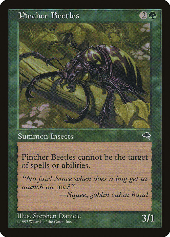 MTG Card Title: Pincher Beetles TMP/244