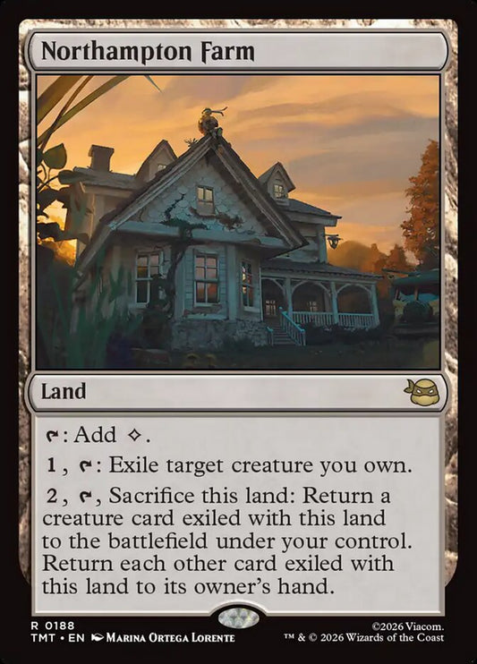 MTG Card Title: Northampton Farm TMT/188
