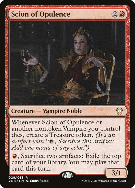 MTG Card Title: Scion of Opulence VOC/28