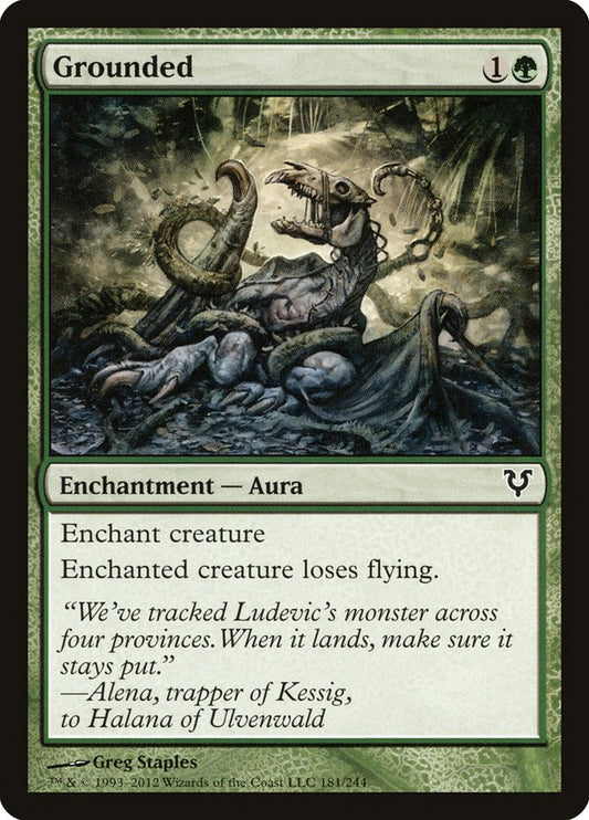 MTG Card Title: Grounded AVR/181