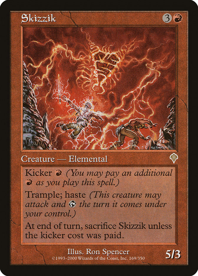 MTG Card Title: Skizzik INV/169