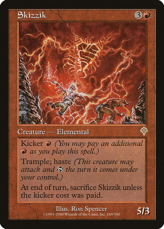 MTG Card Title: Skizzik INV/169