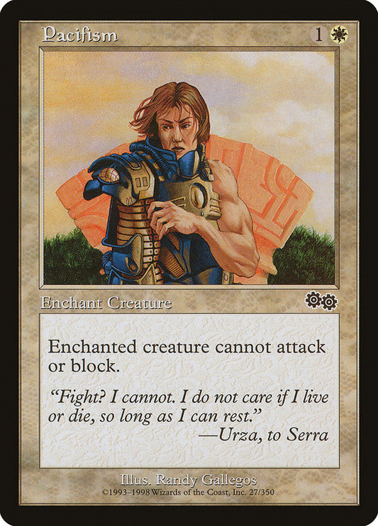 MTG Card Title: Pacifism USG/27