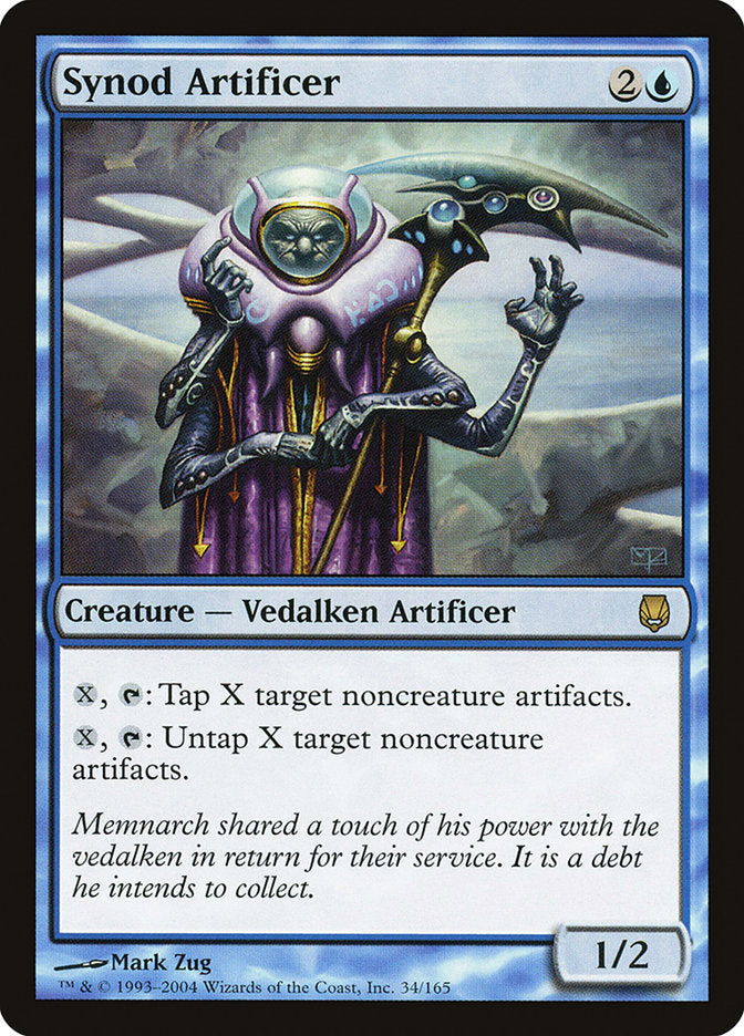 MTG Card Title: Synod Artificer DST/34