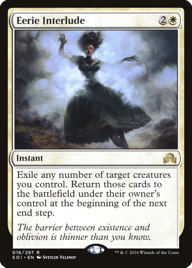 MTG Card Title: Eerie Interlude SOI/16