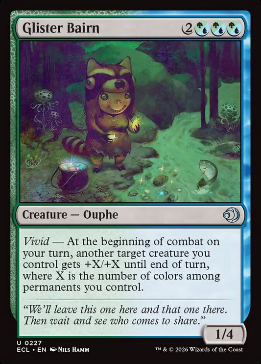 MTG Card Title: Glister Bairn ECL/227