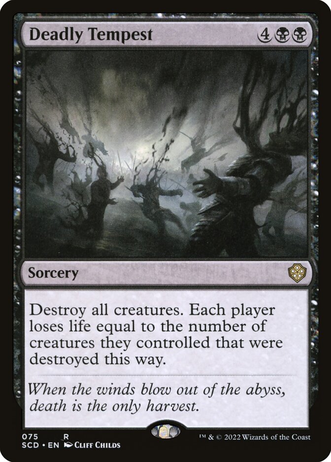 MTG Card Title: Deadly Tempest SCD/75