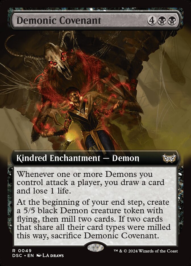 MTG Card Title: Demonic Covenant DSC/49