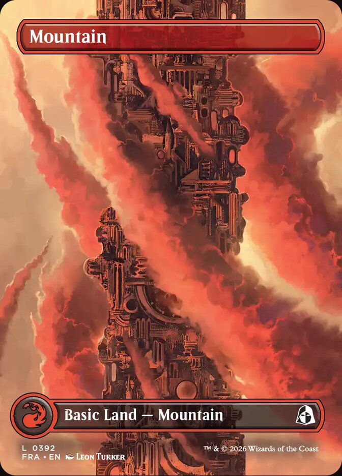 MTG Card Title: Mountain FRA/392