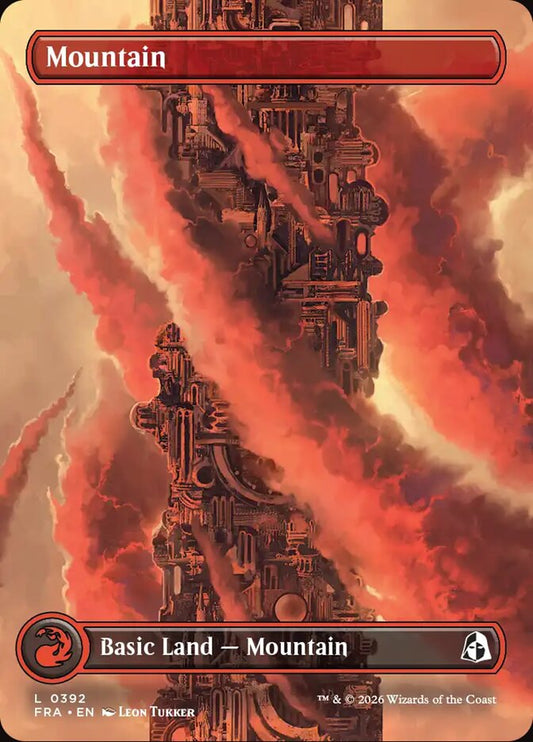 MTG Card Title: Mountain FRA/392