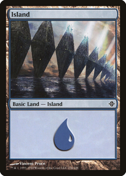 MTG Card Title: Island ROE/236