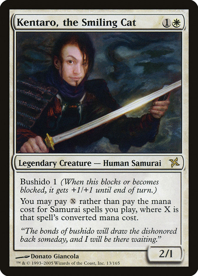 MTG Card Title: Kentaro, the Smiling Cat BOK/13