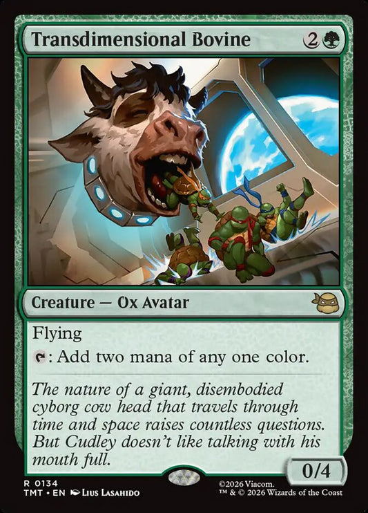 MTG Card Title: Transdimensional Bovine TMT/134