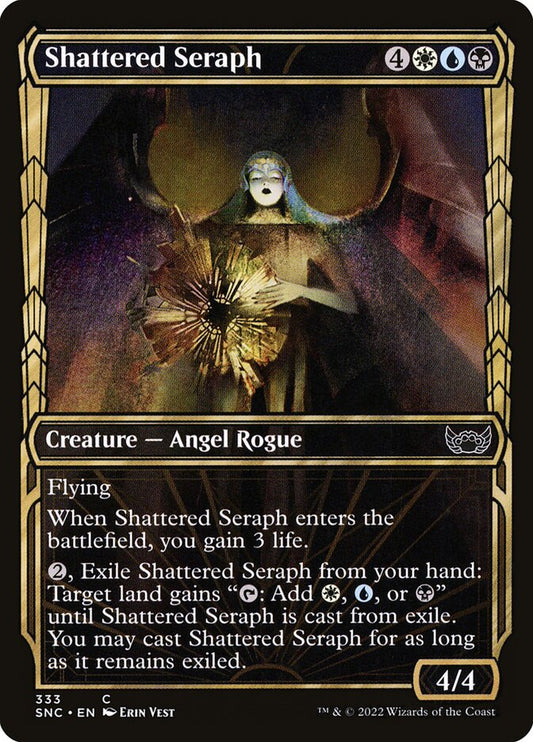 MTG Card Title: Shattered Seraph SNC/333