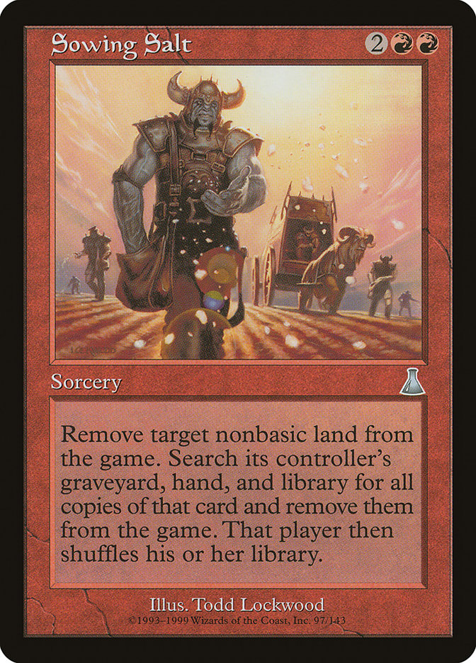 MTG Card Title: Sowing Salt UDS/97