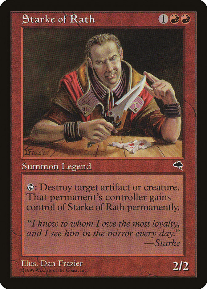 MTG Card Title: Starke of Rath TMP/205