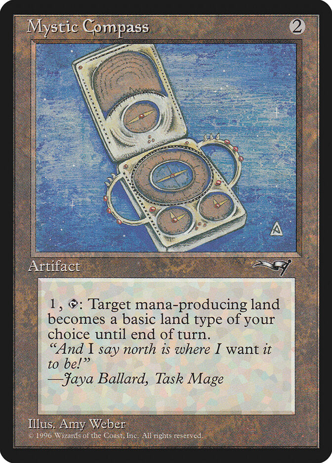 MTG Card Title: Mystic Compass ALL/124