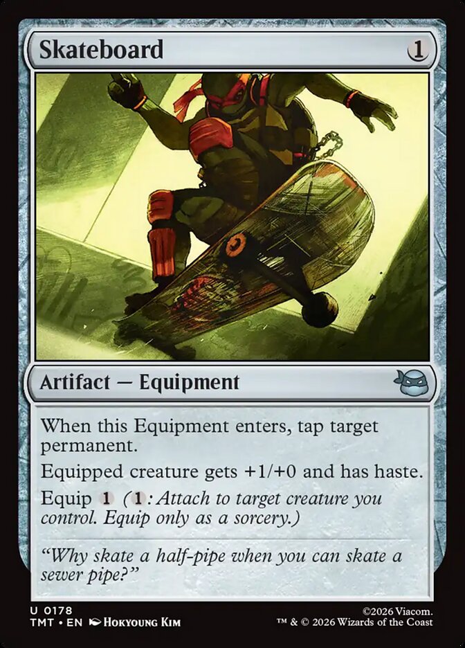 MTG Card Title: Skateboard TMT/178
