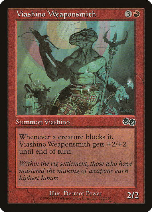 MTG Card Title: Viashino Weaponsmith USG/226