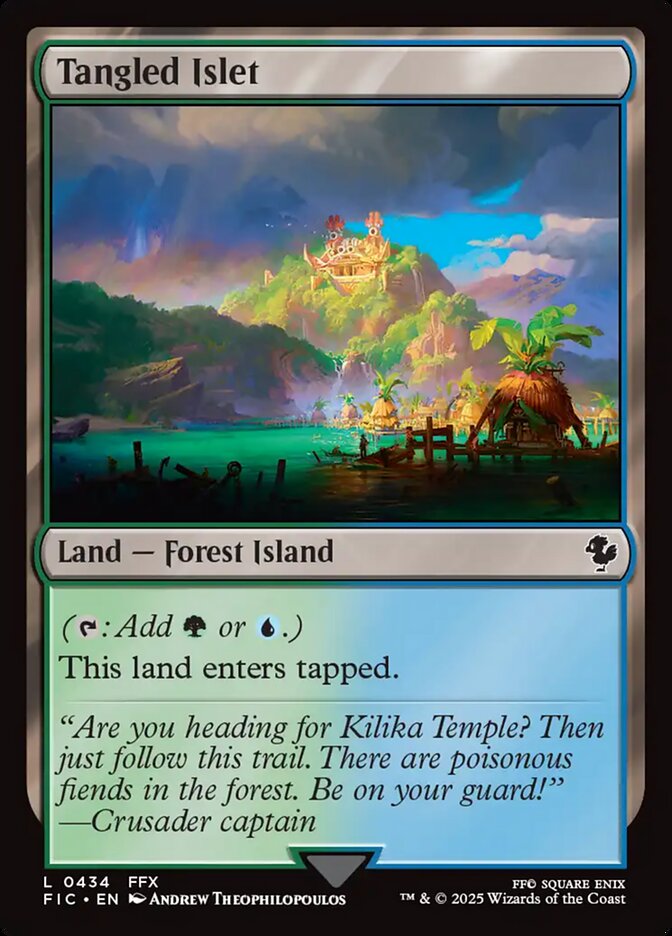 MTG Card Title: Tangled Islet FIC/434