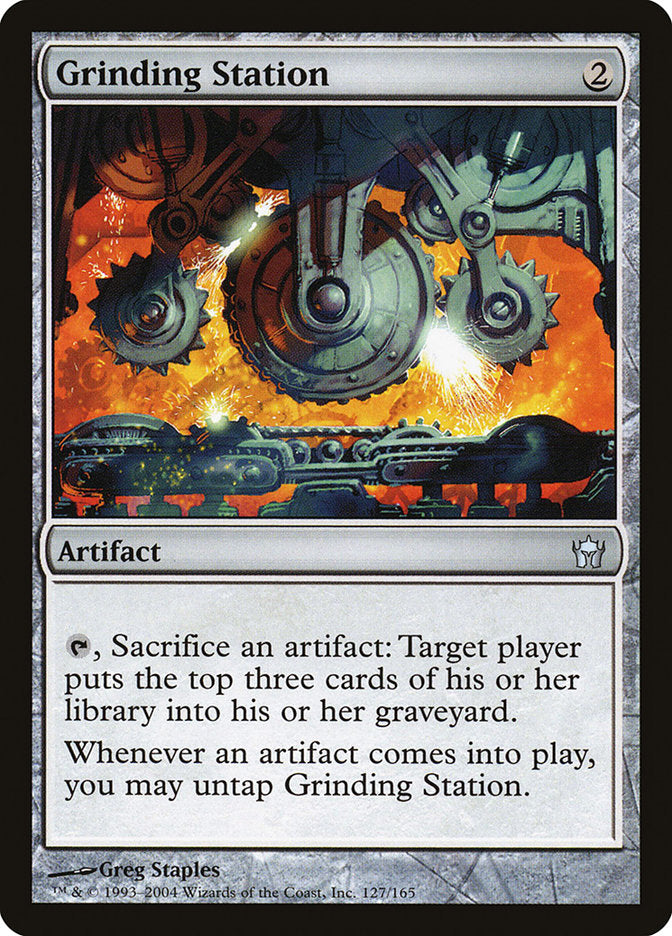 MTG Card Title: Grinding Station 5DN/127