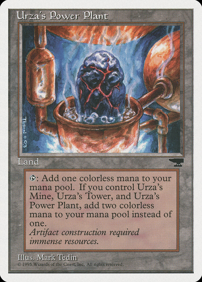 MTG Card Title: Urza's Power Plant CHR/115a