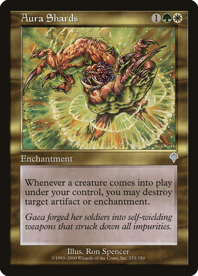 MTG Card Title: Aura Shards INV/233