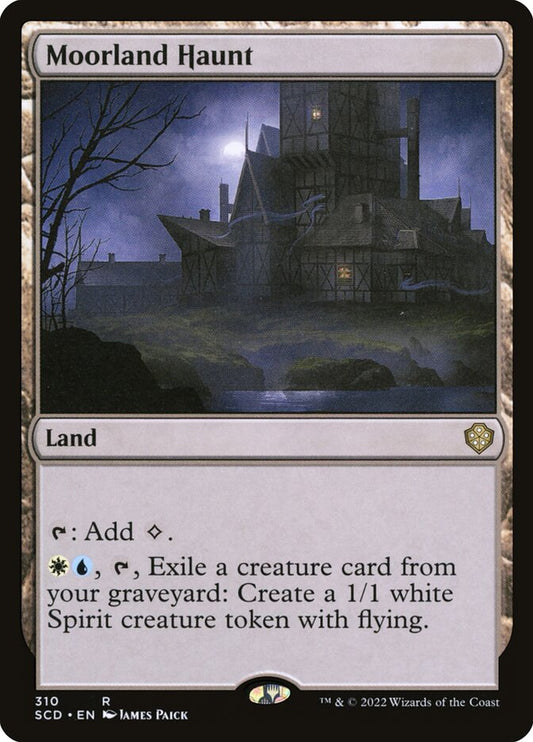 MTG Card Title: Moorland Haunt SCD/310