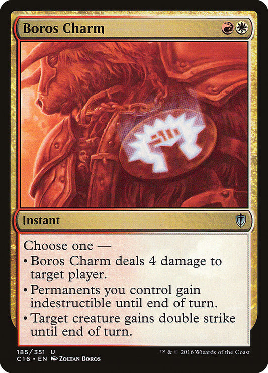 MTG Card Title: Boros Charm C16/185