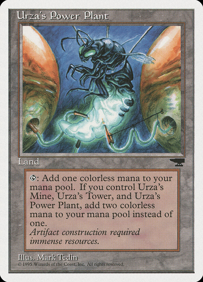 MTG Card Title: Urza's Power Plant CHR/115c