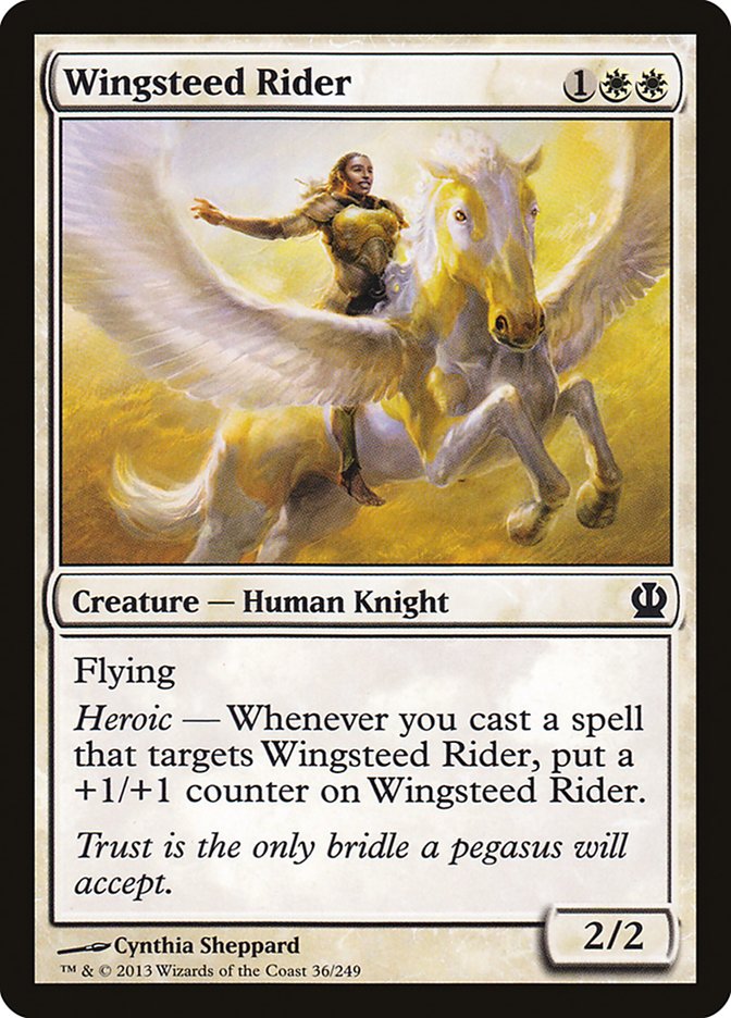 MTG Card Title: Wingsteed Rider THS/36