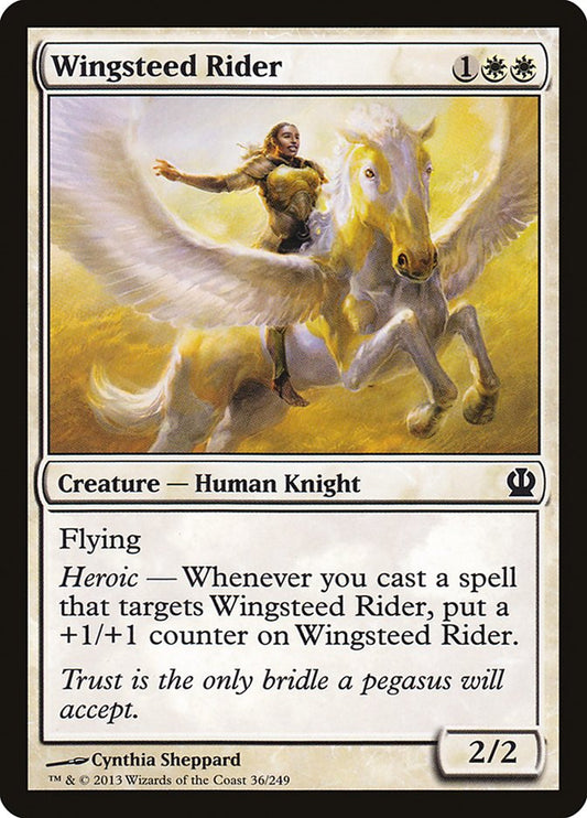 MTG Card Title: Wingsteed Rider THS/36