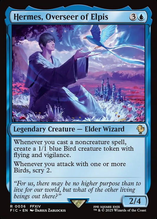 MTG Card Title: Hermes, Overseer of Elpis FIC/36