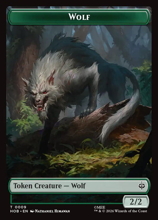 MTG Card Title: Wolf THOB/9